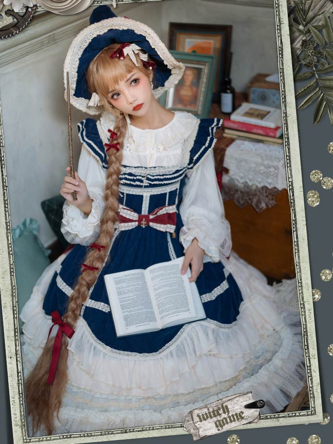 Clearance - Game with Witch JSK for Spring Autumn and Winter