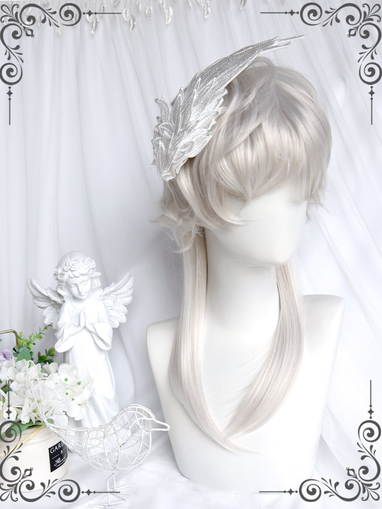 Silver White Ouji Short Wig