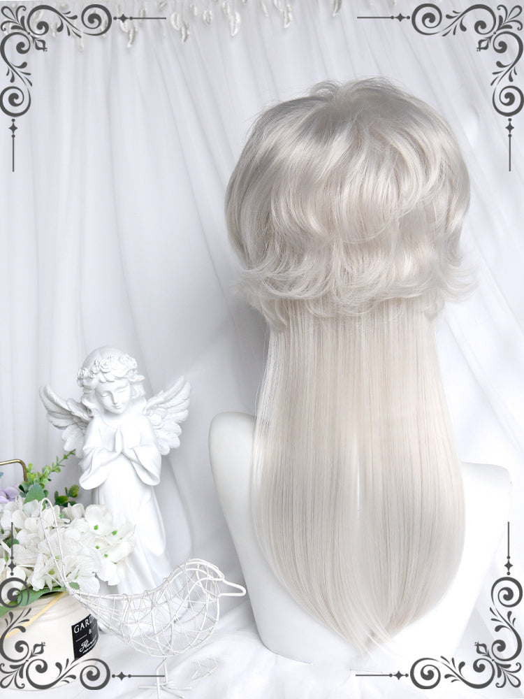 Silver White Ouji Short Wig