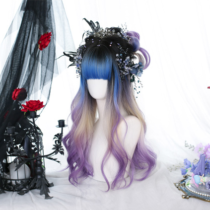 In Stock Long Wavy Ombre Wig