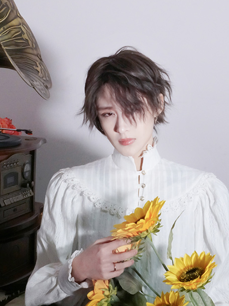 In Stock Brown Wavy Boy Style Wig