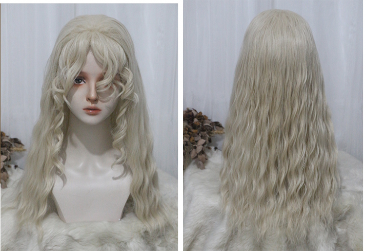 Countess Beige Long Wavy Wig