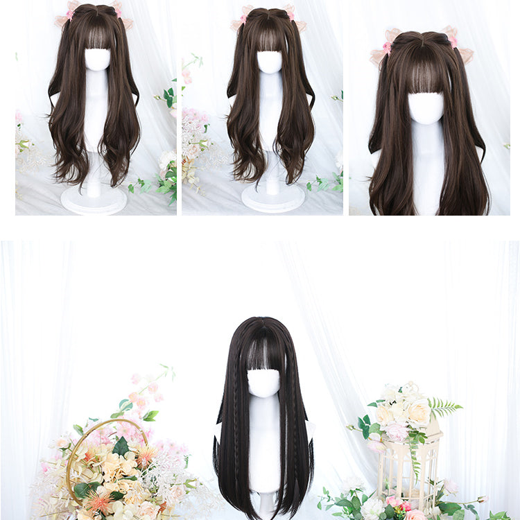 11 Options Wavy / Straight Long Synthetic Wig