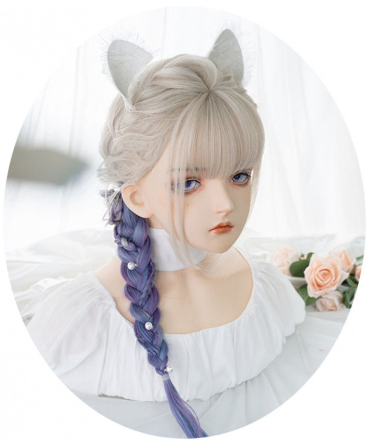 Waist Length Ombre Hair Color 70CM Lolita Synthetic Wig