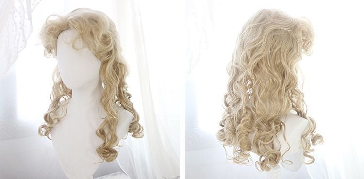 Aurora Blonde Long Wavy Synthetic Wig