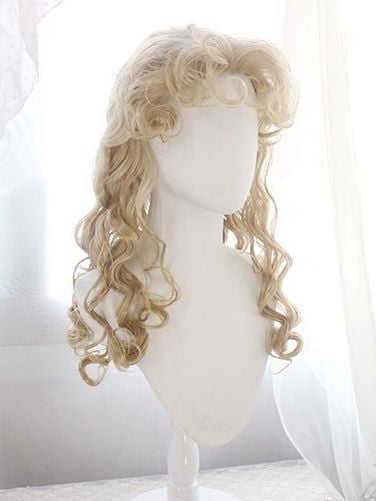 Aurora Blonde Long Wavy Synthetic Wig