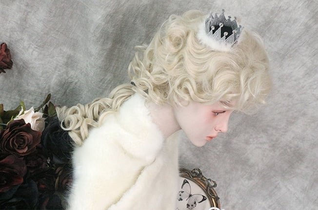 In Stock Young Viscount Rome Royal Noble Curly Ouji Short Wig