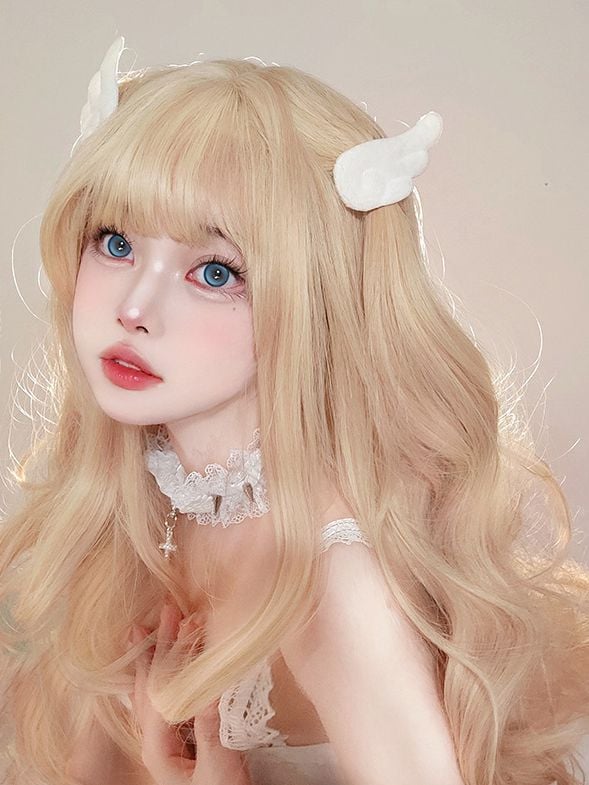 Alice Blonde Long Wavy Synthetic Wig