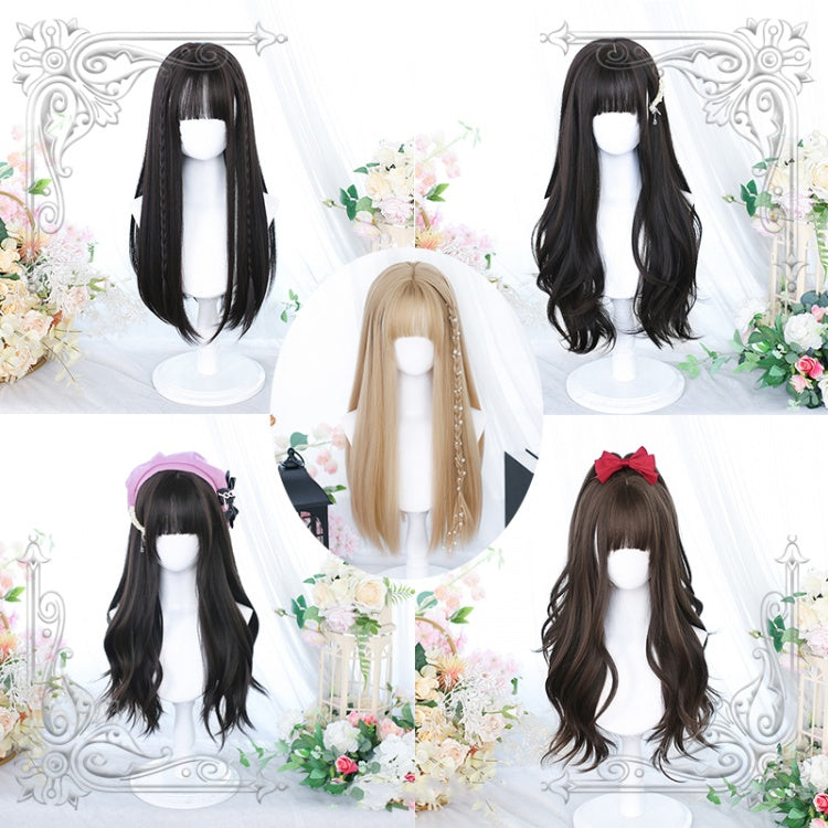 11 Options Wavy / Straight Long Synthetic Wig