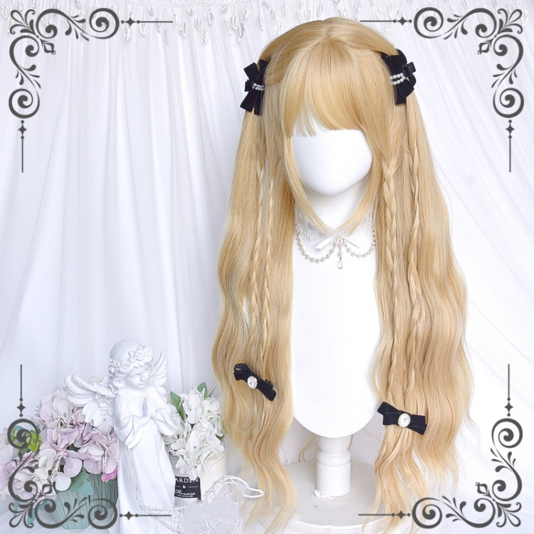 Barbie Girl Blonde 80CM Wavy Synthetic Wig