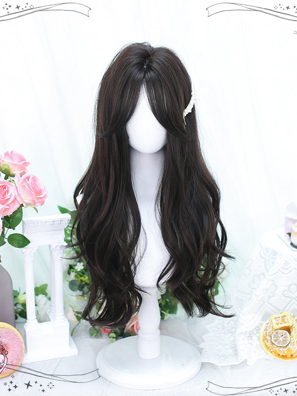 Black Wavy Long Synthetic Wig