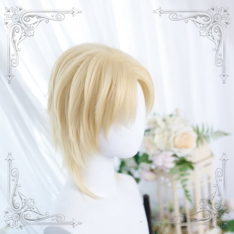 Thunder Lemon Gold Ouji Short Wig