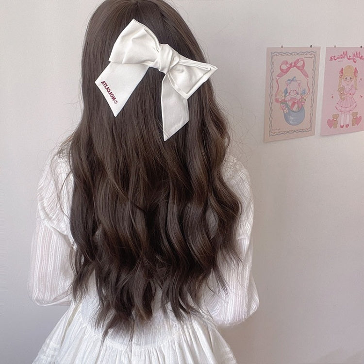 Wavy Dark Brown / Brown 60CM Lolita Synthetic Wig