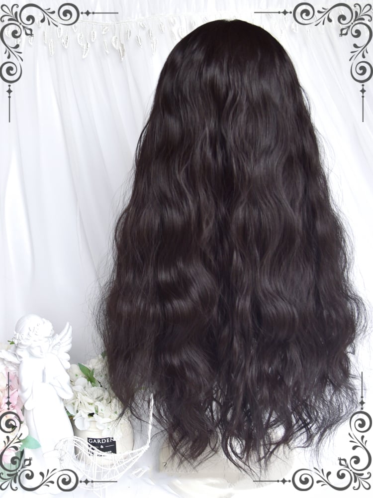 Black Velvet Black Curly Long Synthetic Wig